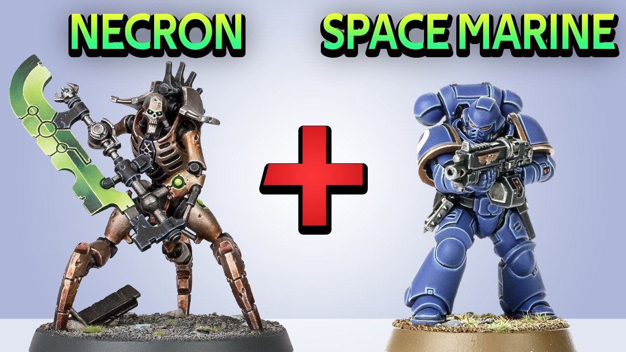 Space Marine Necrons! Angels from Obscure 40k Lore