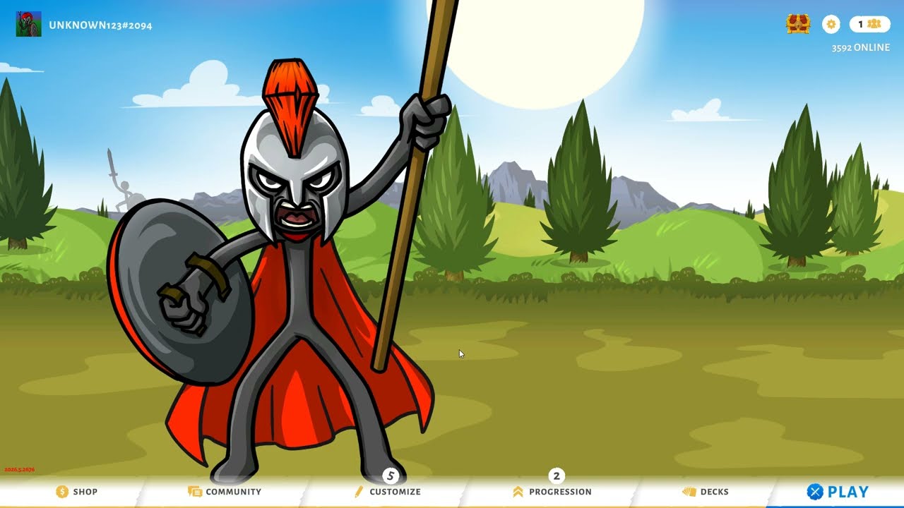 Stick war saga game with 1880 ranked partner