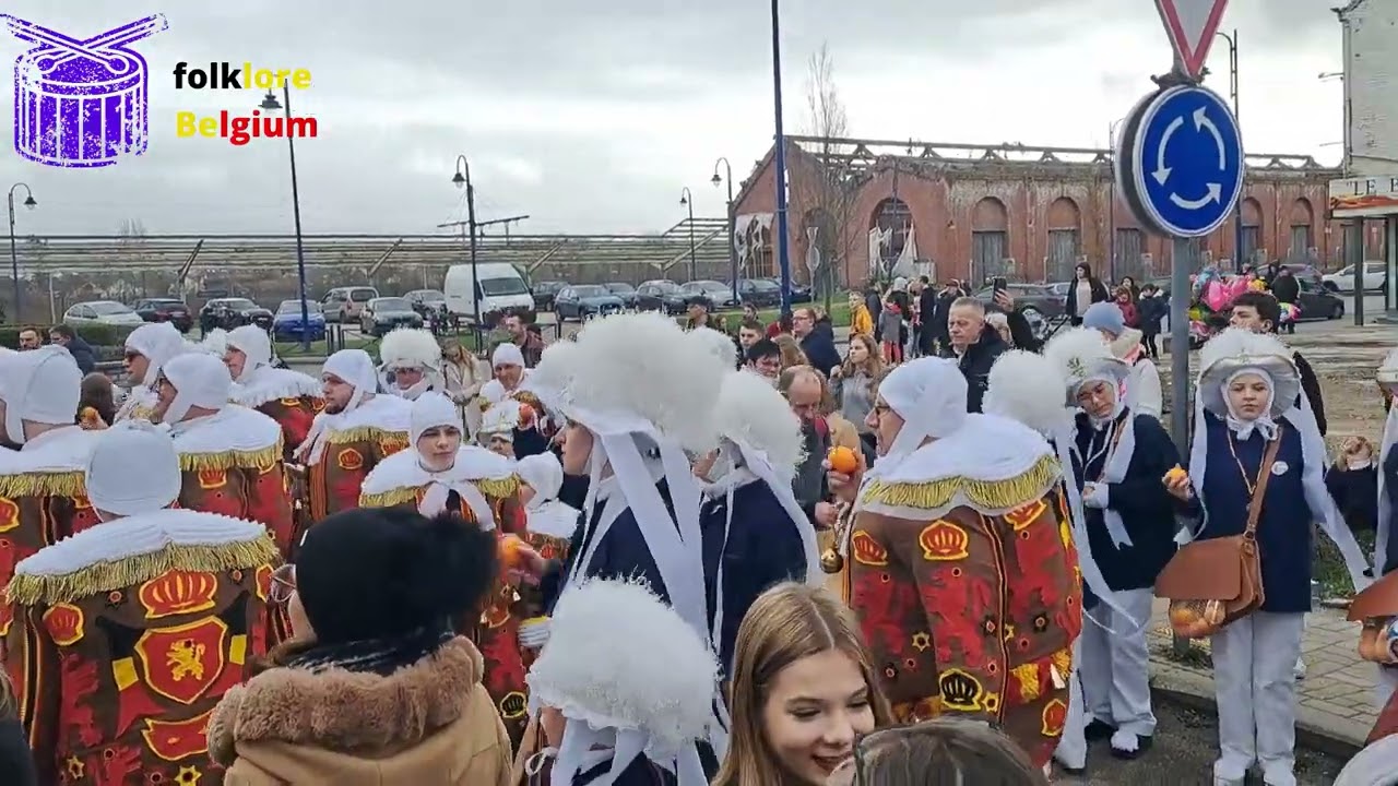 carnaval Erquelinnes 2023 - Les joyeux villageois - vidéos 1 - folklore belgium
