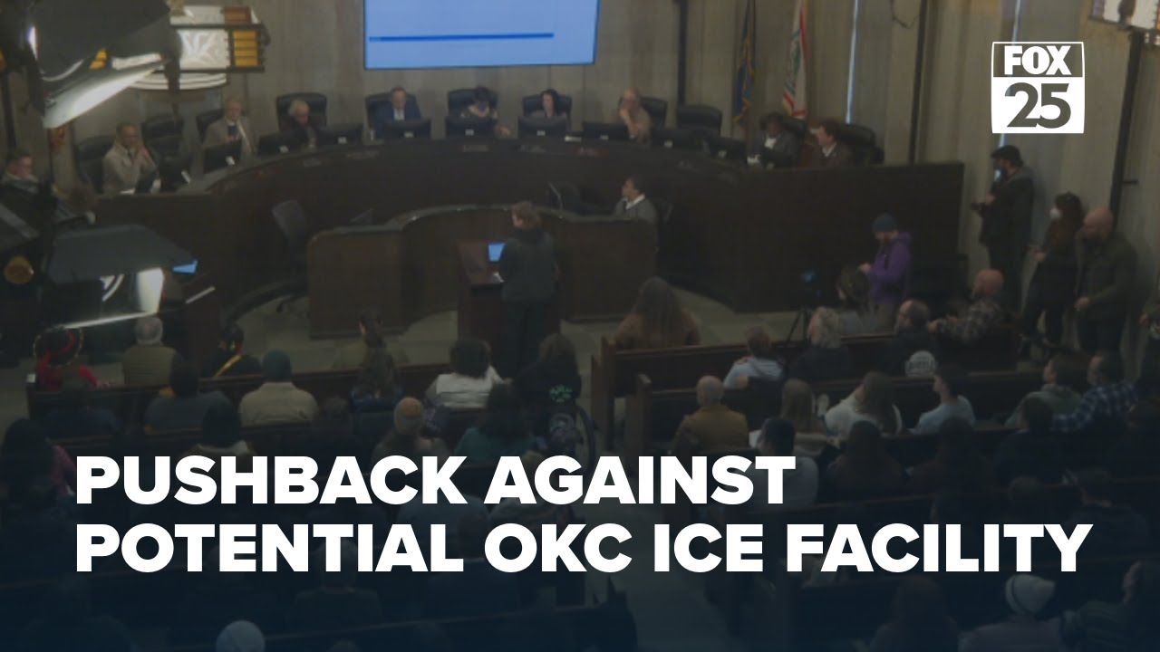 Oklahomans speak against potential ICE facility in OKC City Council meeting
