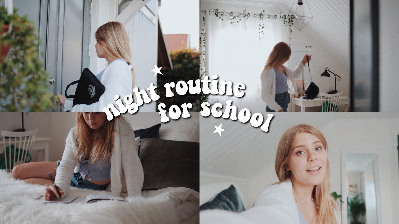 BACK TO SCHOOL NIGHT ROUTINE 2019