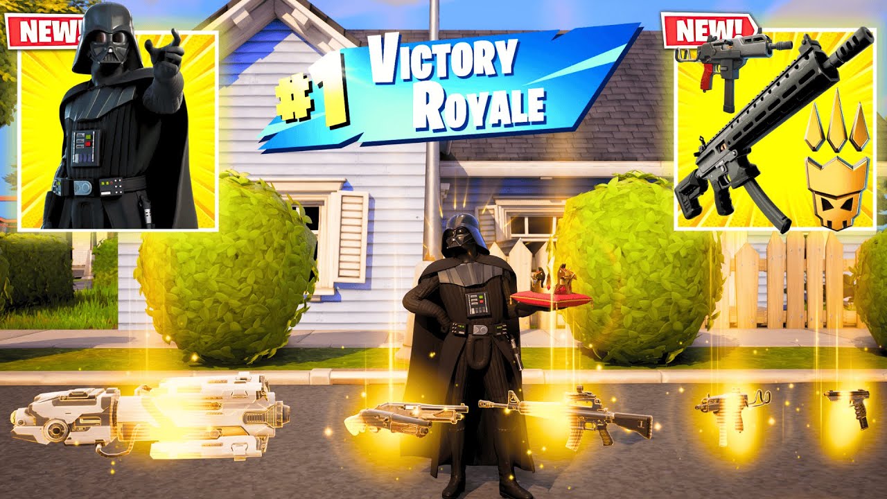 ALL MYTHIC AND EXOTIC GUNS IN FORTNITE (NEW! Fortnite Chapter 7 Season 1)