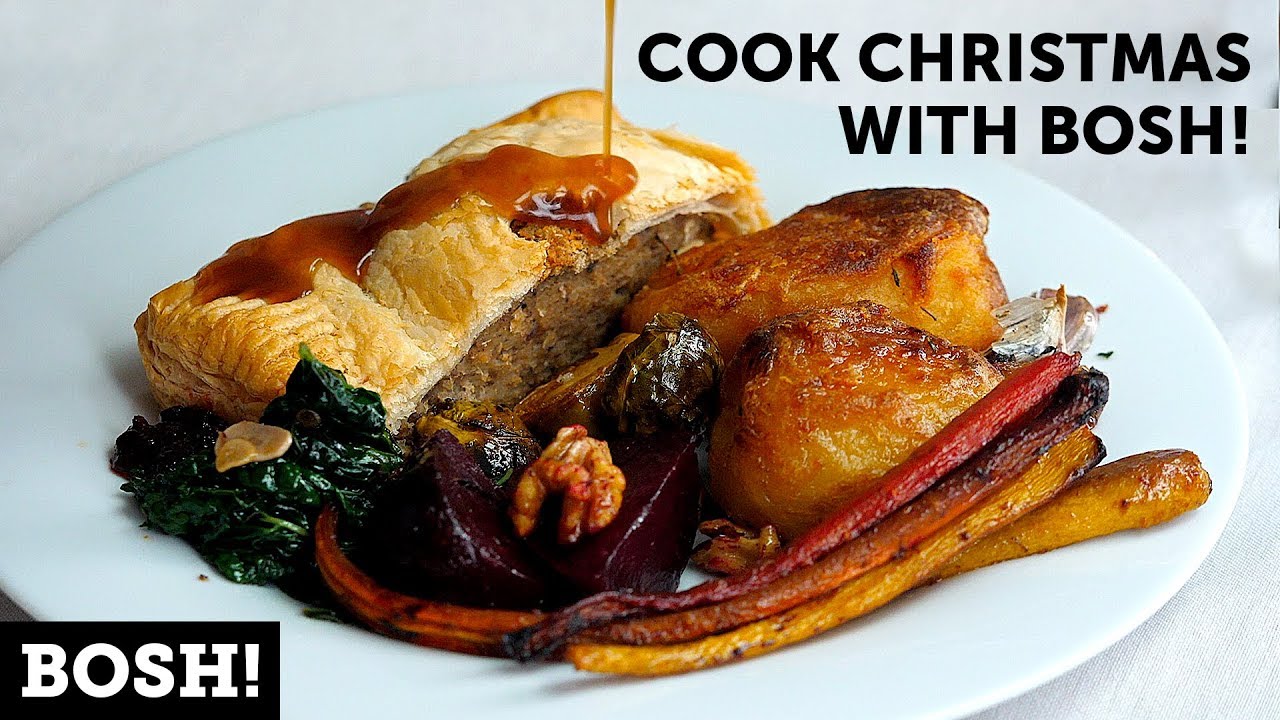 BIG CHRISTMAS DINNER  | BOSH BOYS KITCHEN #5 | VEGAN