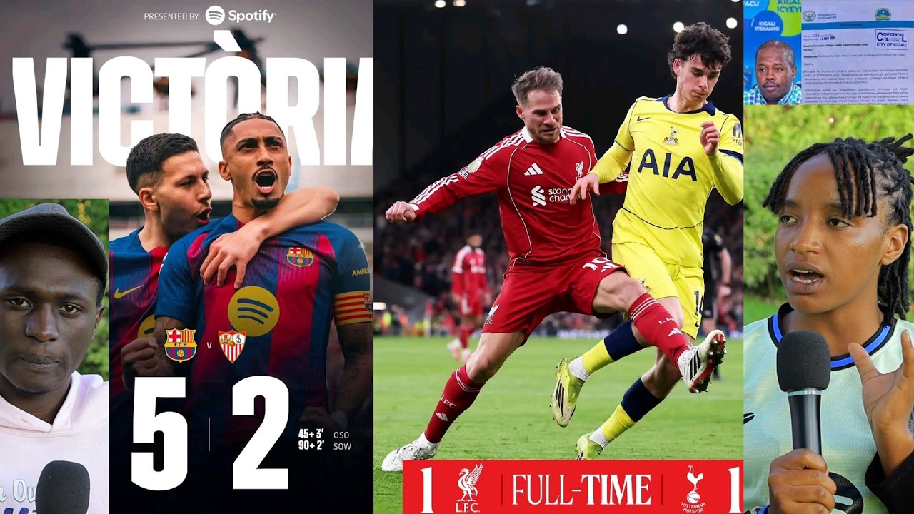 BARCELONA YONGEYE GUTORA LAPORTA||LA LIGA BIRAKOMEYE||MAN U YO IRASHAKA UMWANYA WA KABIRI