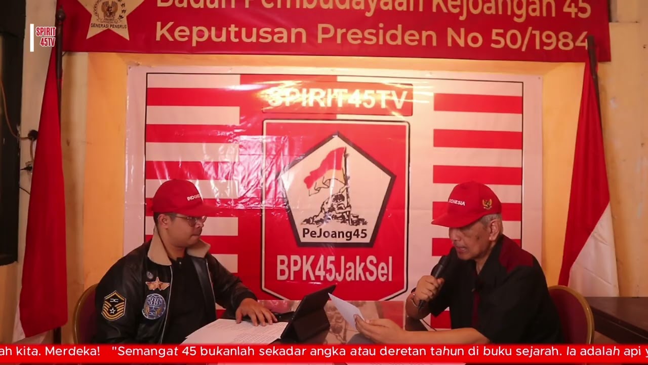 JIWA SEMANGAT DAN NILAI KEJOANGAN 45