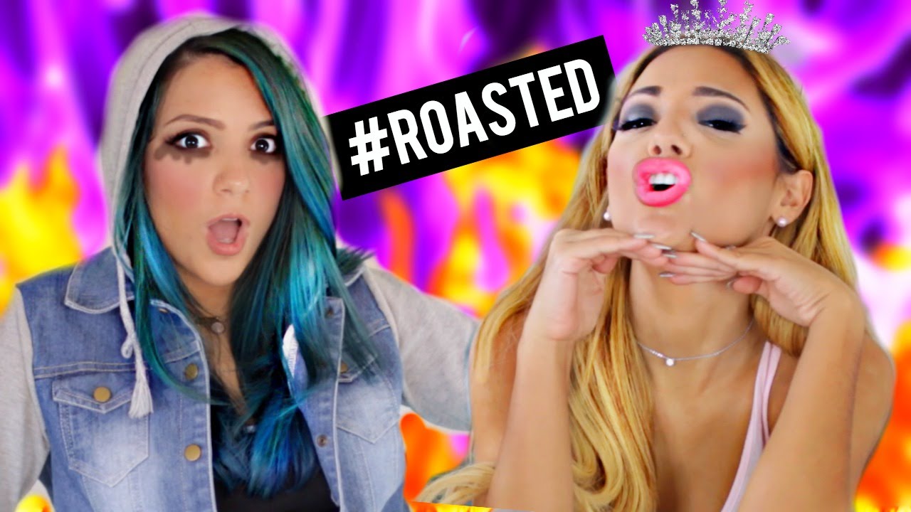 Niki and Gabi ROASTED! Roast Yourself Challenge!