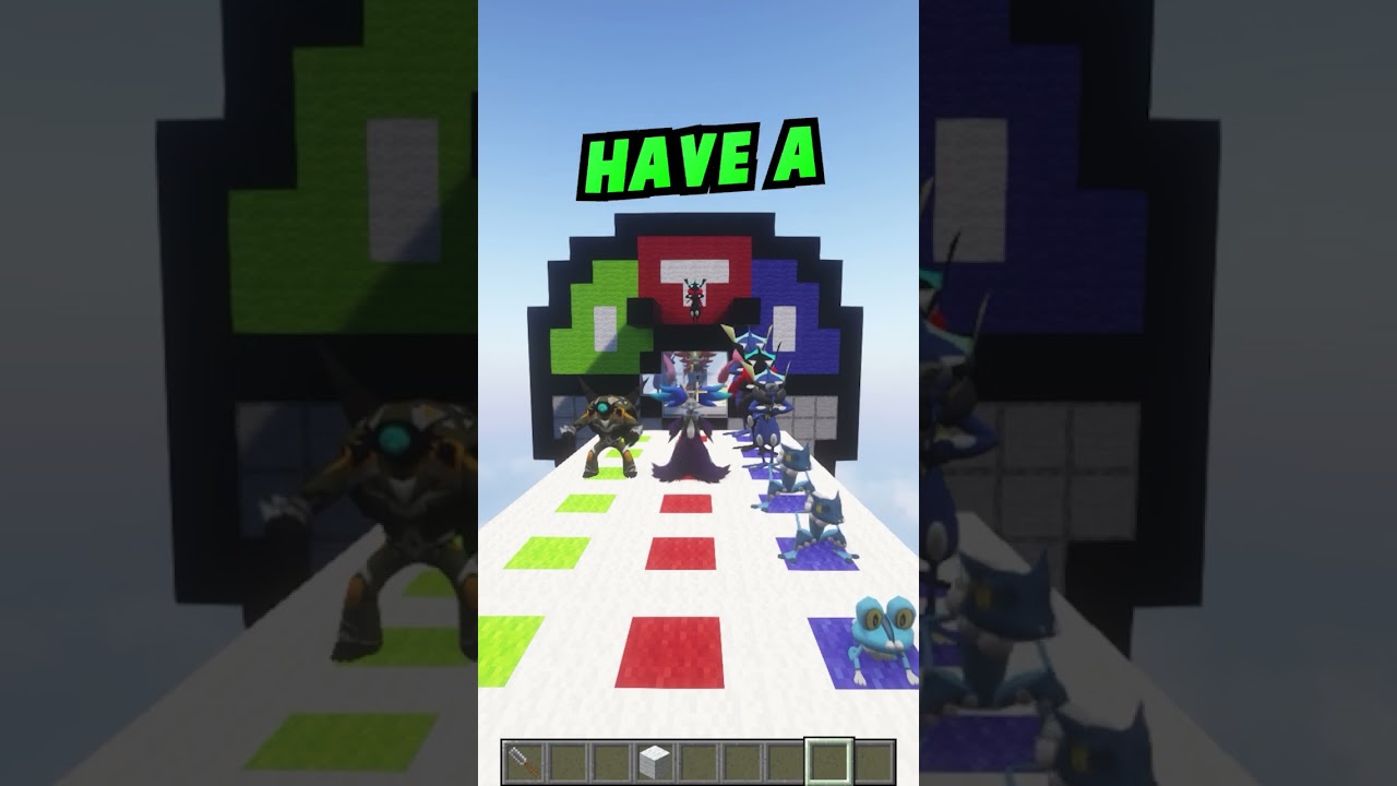 Угадай, кто это в Pokemon Minecraft! (Все стартовые покемоны региона Калос)
