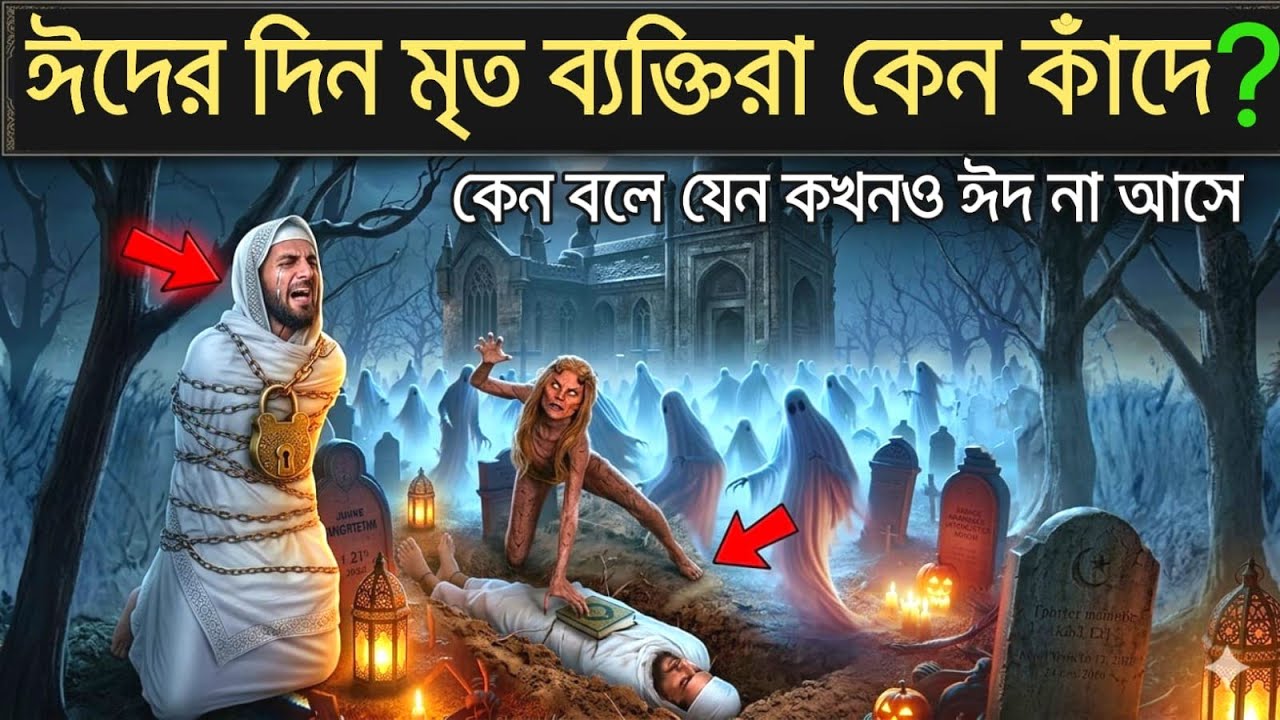 ঈদের দিন মৃত ব্যক্তিরা কেন কাঁদে | ঈদের দিন কবরে কি হয় ? @mralimi 