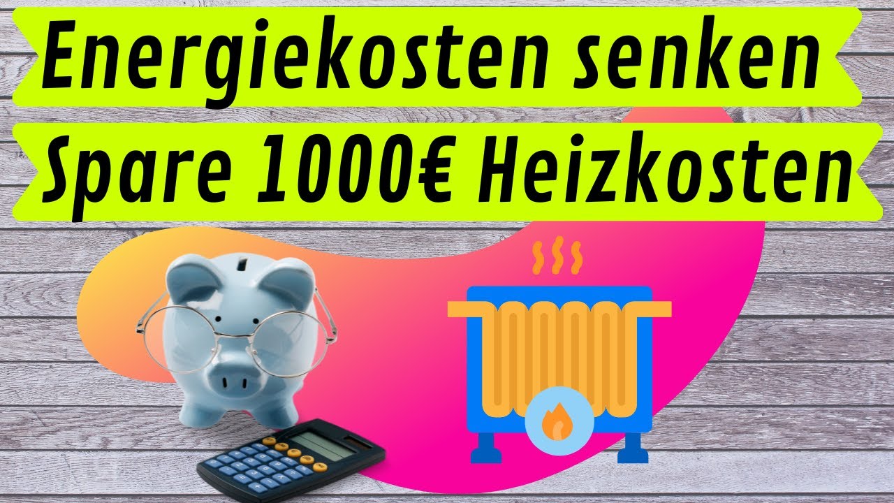5 clevere Strom u. Energiespartipps💰🐷| 1000&euro; Gas und Energie sparen | richtig heizen | sparsam leben