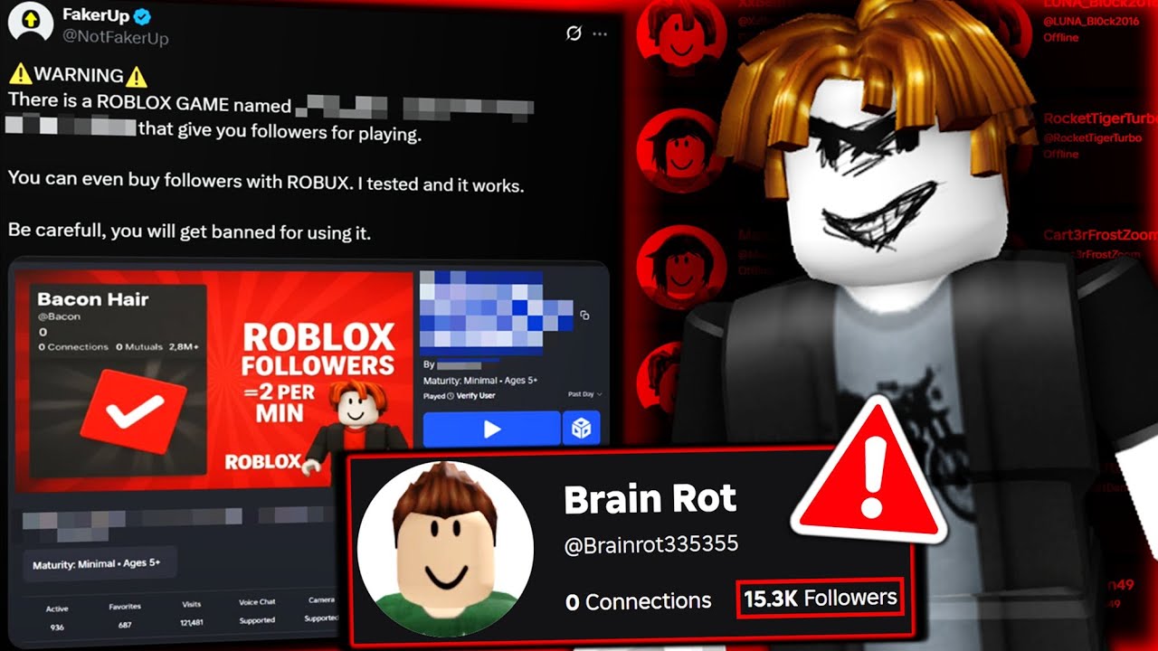 Серьёзная проблема с ботом-подписчиком Roblox... (Будьте осторожны)