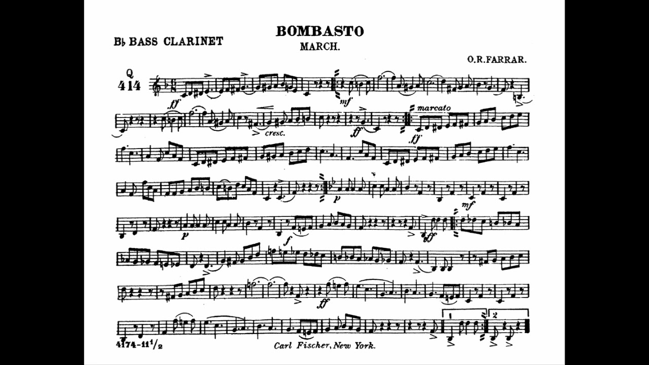 BOMBASTO - Bb BASS CLARINET