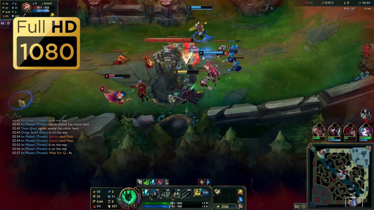 League of Legends - Thresh | Support Gameplay (No Commentary)