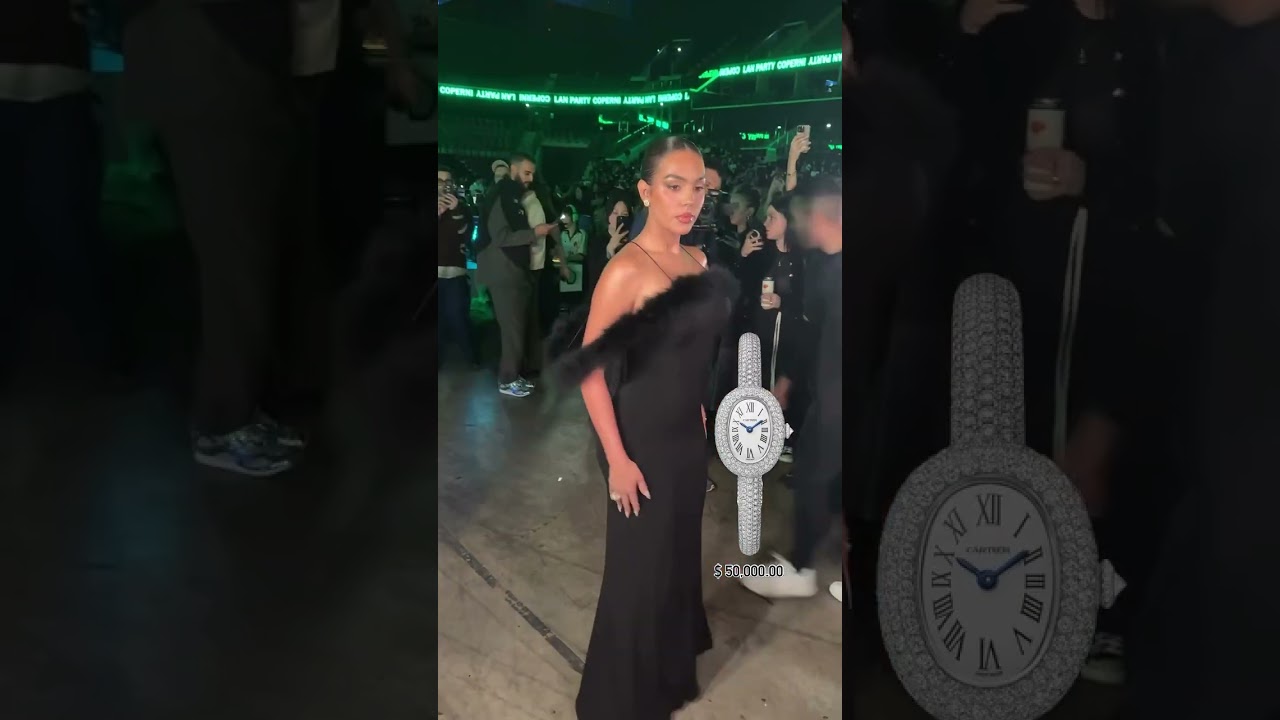 Georgina Rodríguez stole the spotlight at the Coperni Fall RTW 2025 fashion show wearing a Cartier