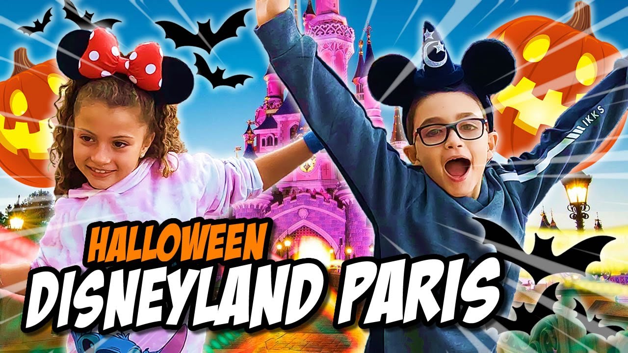 🎃 HALLOWEEN en Disneyland Paris 🎢 Magia y diversión con Triana 😂✨