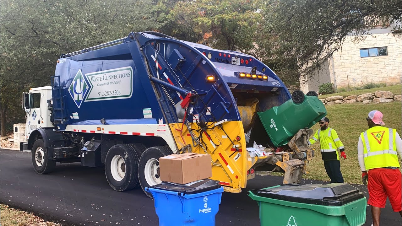 Garbage Trucks Around Austin TX