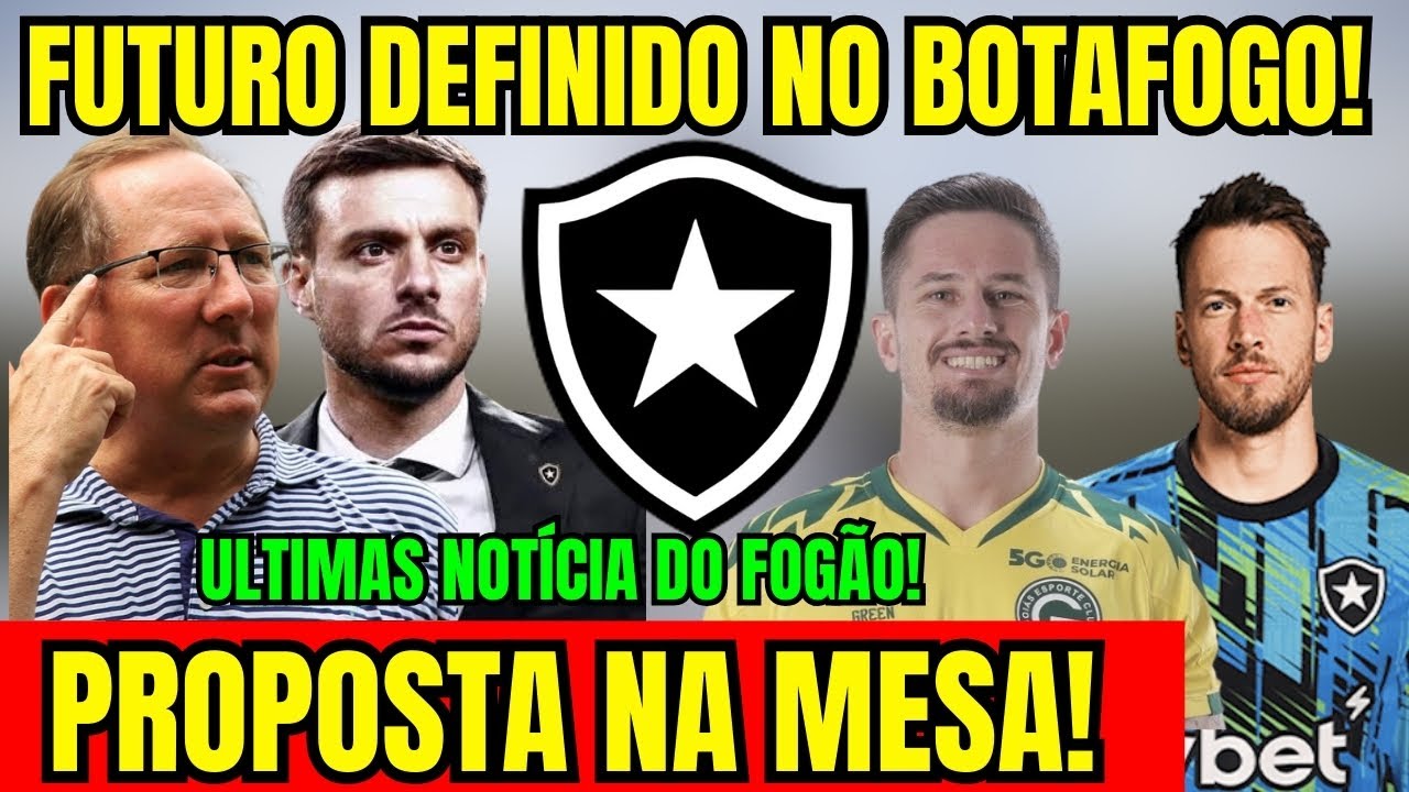 SAIU AGORA! FUTURO DEFINIDO NO BOTAFOGO! PROPOSTA NA MESA NO POR JOGADOR! ÚLTIMAS NOTÍCIAS! 