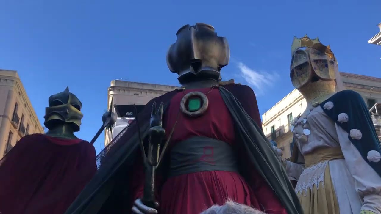 Ball dels gegants de la Pedrera | Matí geganter | La Mercè 2023