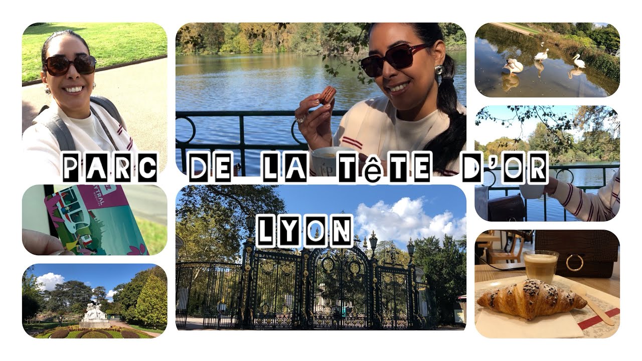 Parc de la tête d’or Lyon | فيديو الراحة النفسية اول مرة نركب الكار وحدي | يوم عالمي