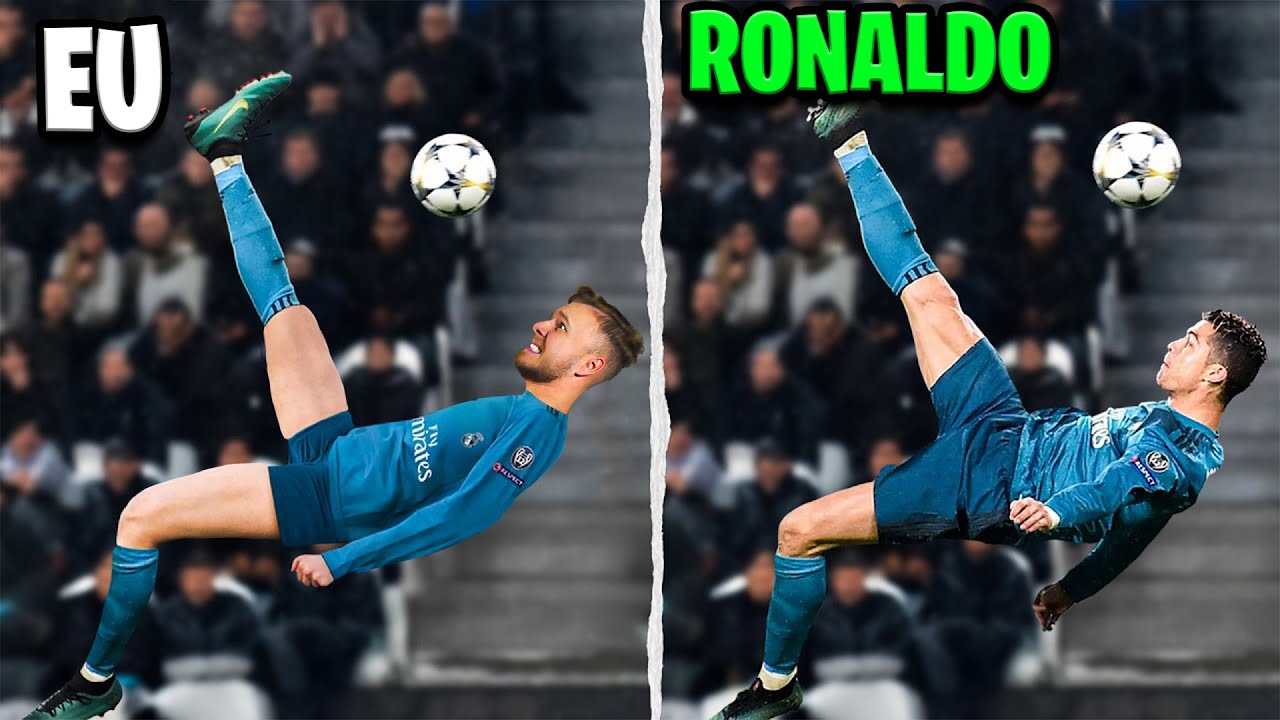 Recreez Cele Mai Tari Goluri Ale Lui Ronaldo !