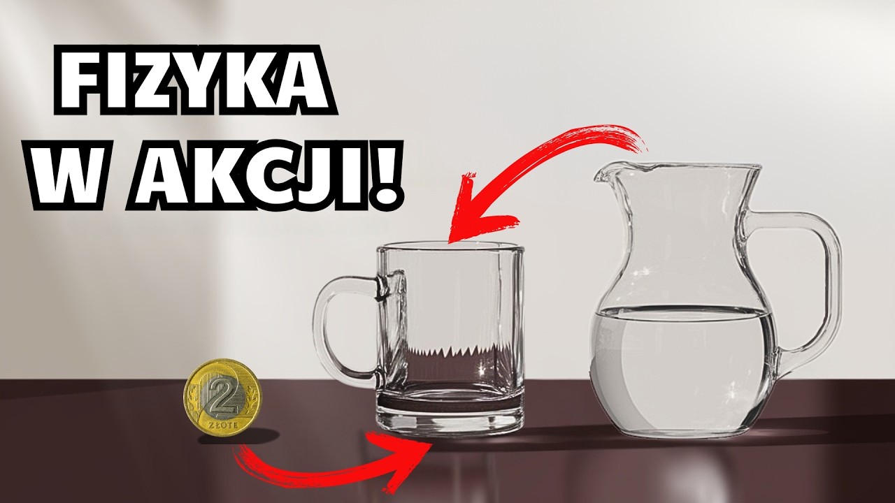 Eksperyment Znikająca Moneta! Zr&oacute;b to Sam - domowe eksperymenty.