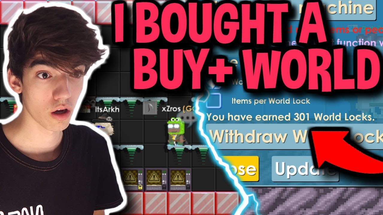 I BOUGHT AN OFFLINE PROFIT WORLD ON MY MAIN ACCOUNT - Growtopia