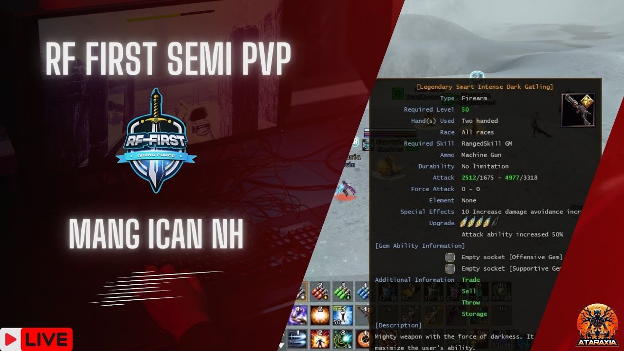 🔴NEMPA ELE + WAR MALAM |  RF FIRST SEMI PVP 50