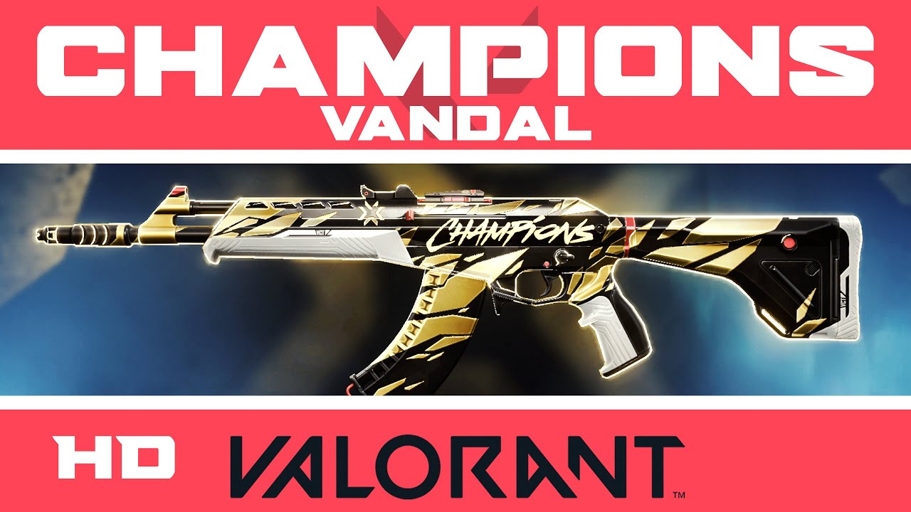 Champions Vandal VALORANT SKIN | New Champions 2021 Skins Showcase