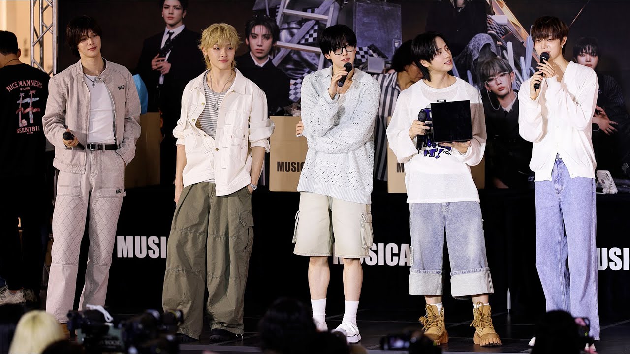 앤팀(&TEAM) ‘Go in Blind’ 공개 팬사인회 끝인사 (ENDING) 직캠 | FAN SIGNING EVENT • 250609