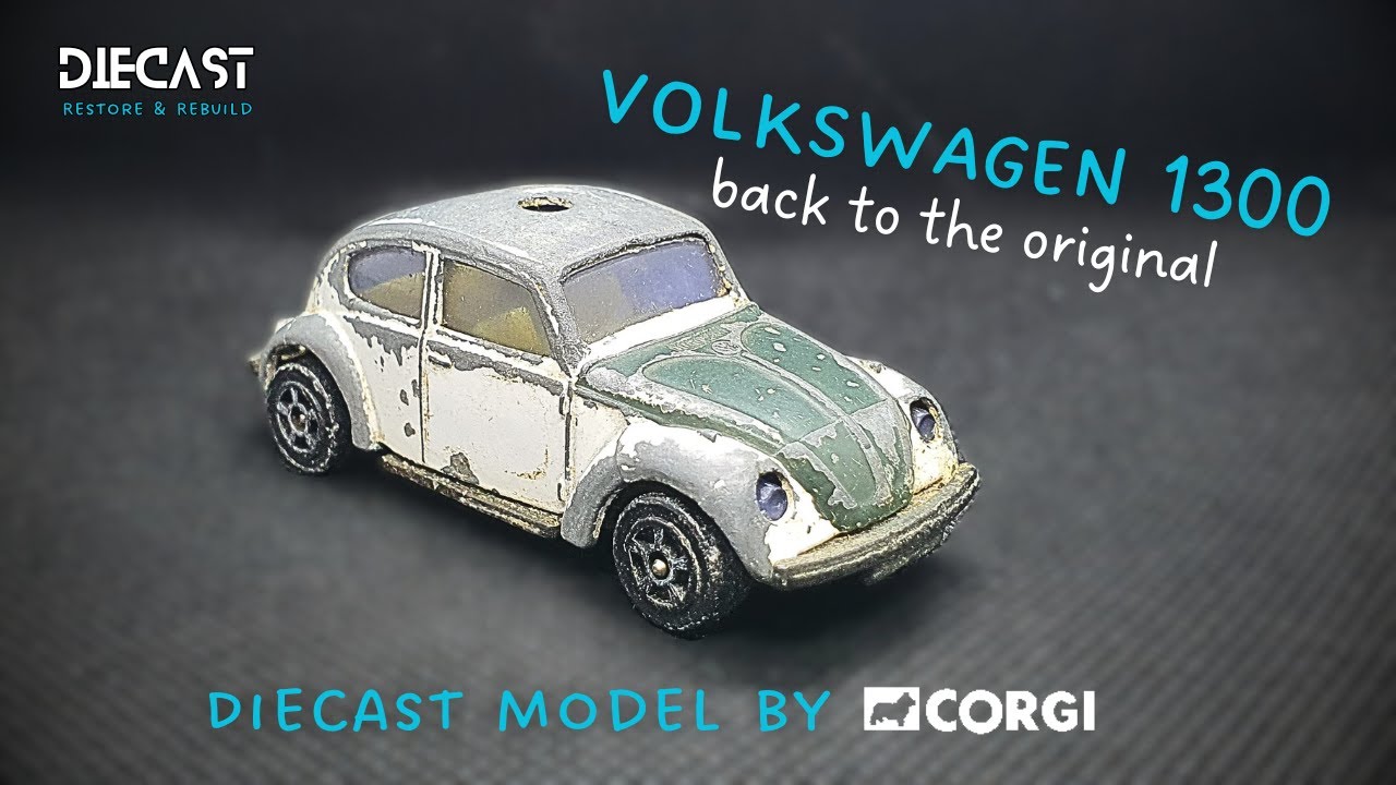 Volkswagen 1300 ‐ Corgi - Diecast Restore & Rebuild