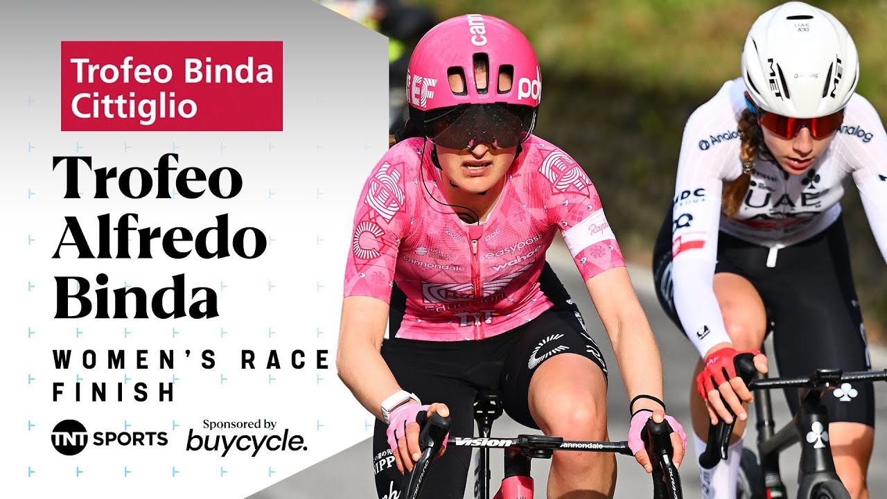 NAIL BITING FINISH! 😬 | Women's Trofeo Alfredo Binda 2025 Final KM's | TNT Sports Cycling