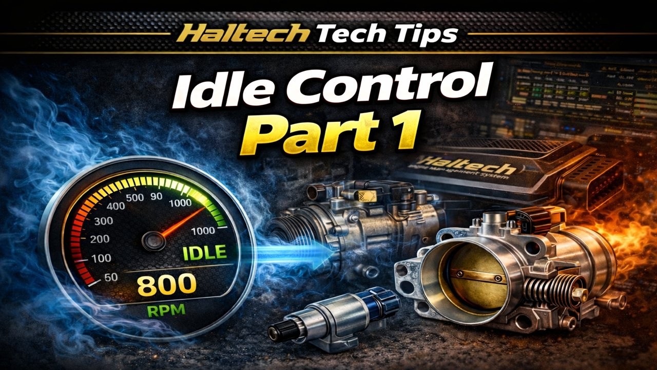 Haltech Tech Tips | Idle Control Explained &ndash; Part 1: Foundations & ECU Logic