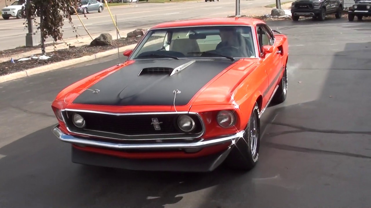 1969 Ford Mustang Mach 1 $43,900.00