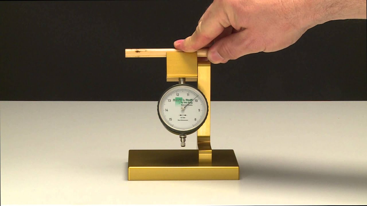 Radiusmessuhr als Standger&auml;t - Radius dial indicator on Stand
