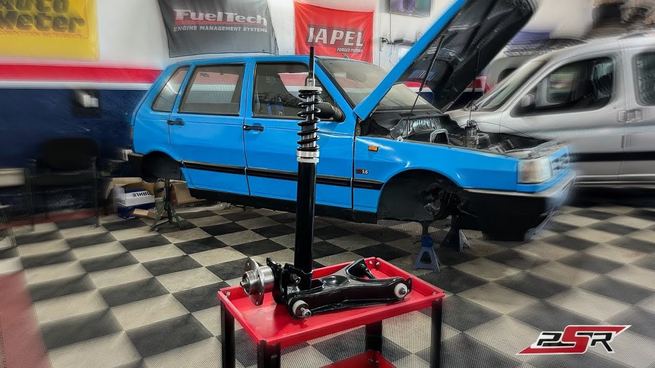 TREN TRASERO DESPLAZADO para el FIAT UNO! /Pro Street Racing
