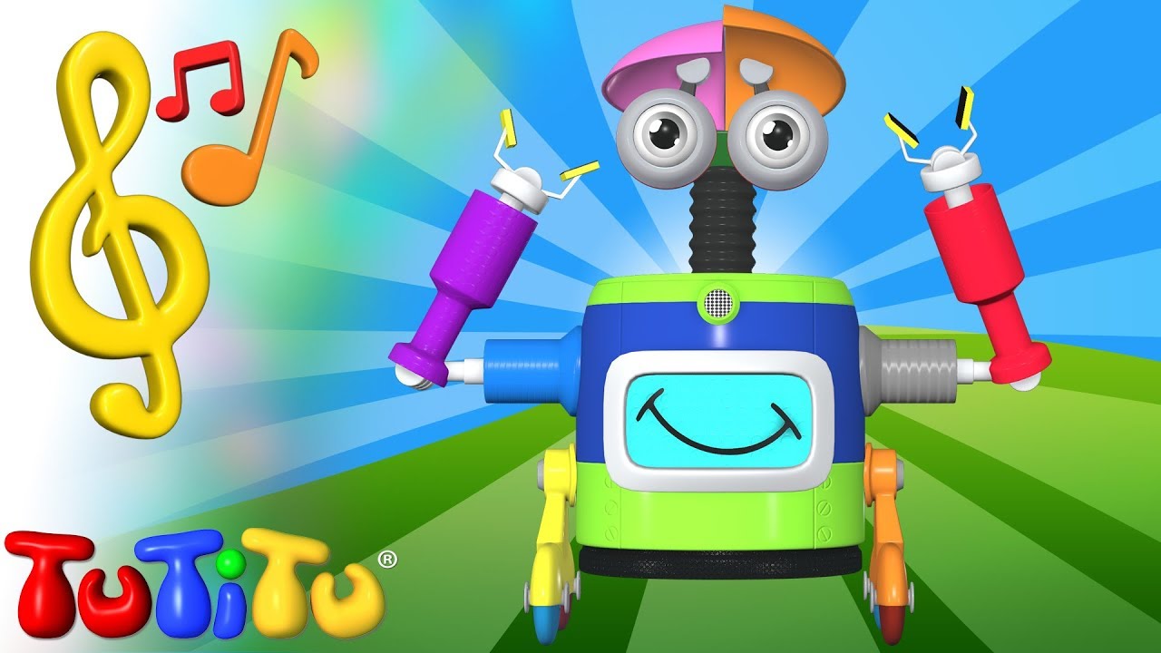 Piosenki po angielsku dla dzieci | Robot | Nauka angielskiego dla dzieci
