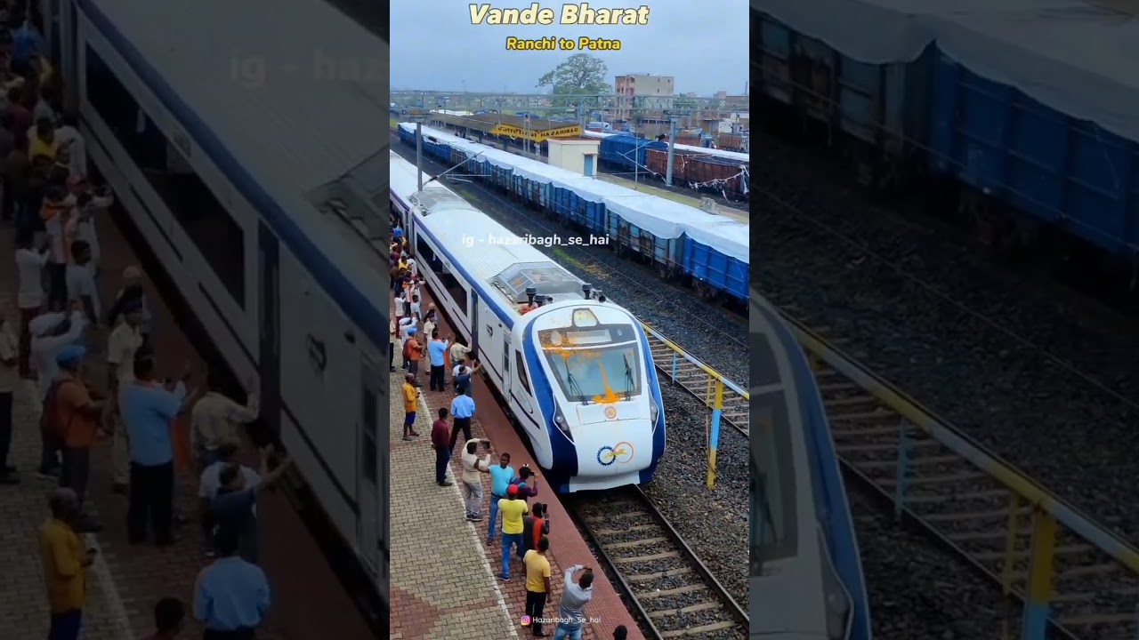 Hajipur Railway Station ||vande Bharat Train 🚆❤️