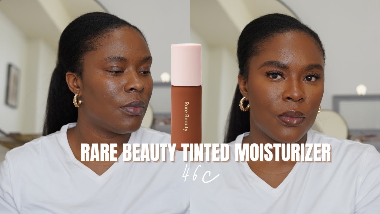 RARE BEAUTY TINTED MOISTURIZER + SHADE 46C  | Yray Ideh