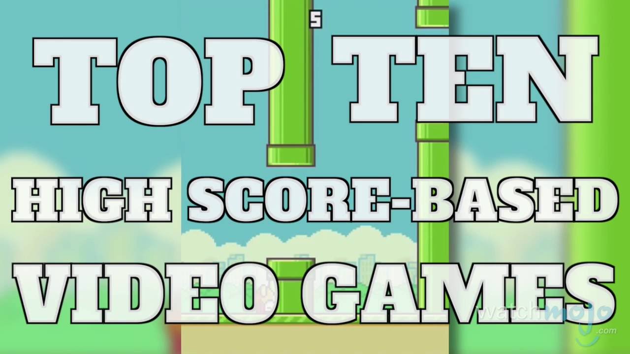 Top 10 High Score Based Video Games (Quickie)