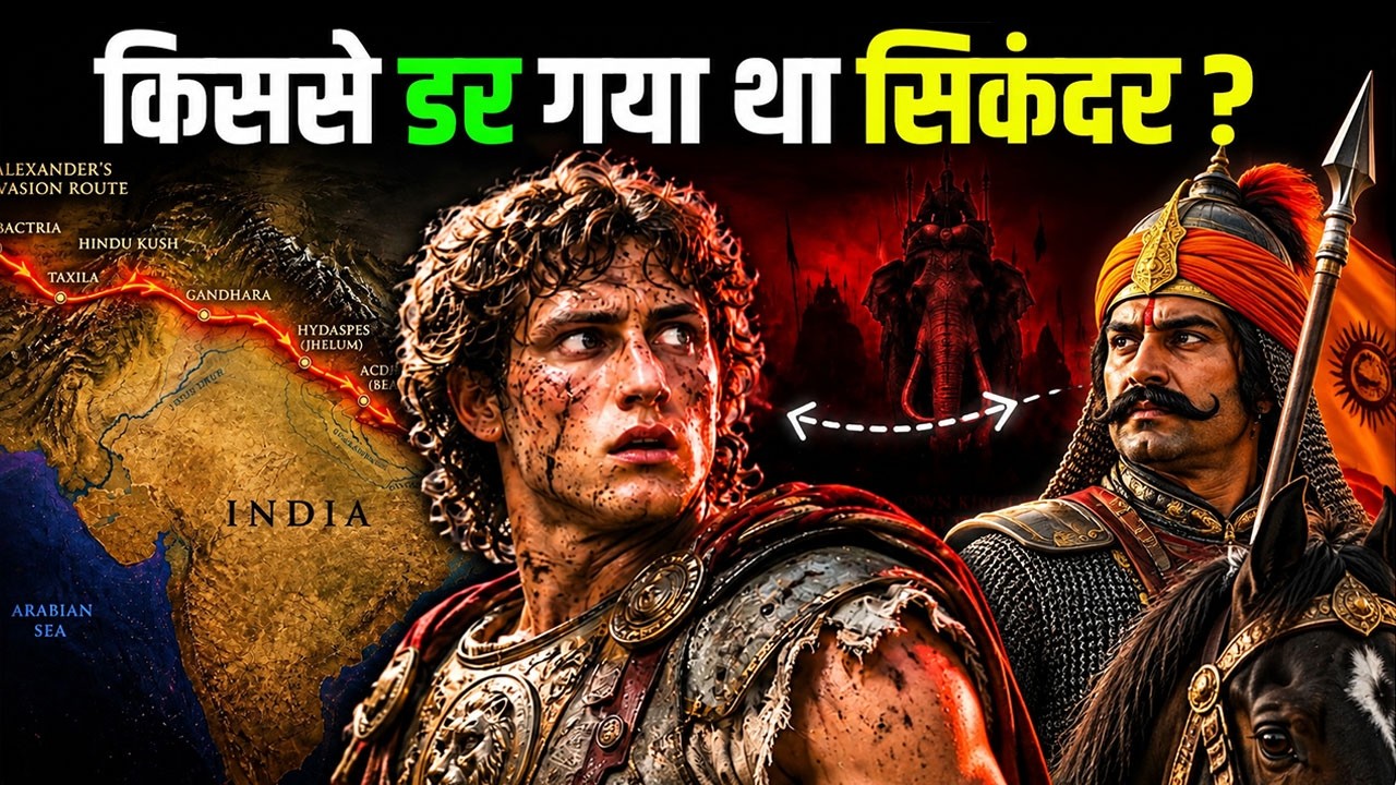 आधी दुनिया जीतने वाला सिकंदर भारत में आकर क्यों झुक गया? Untold Truth of Alexander in India