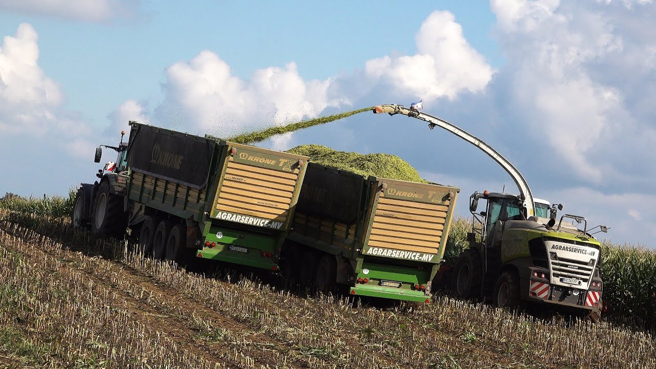 Mais 2022 : Fendt 942 & Fendt 936 | Agarservice MV | Claas Jaguar 980 | Maishäckseln | Mais Hakselen