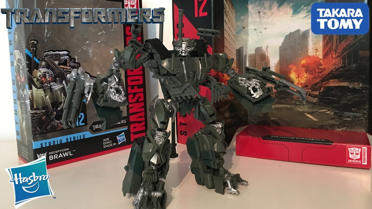 TRANSFORMERS STUDIO SERIES 12 DECEPTICON BRAWL REVIEW