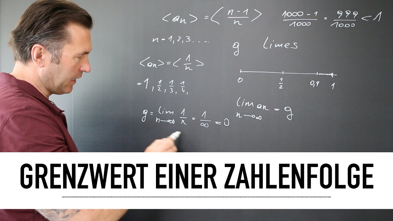 Wie bestimme ich den Limes einer Zahlenfolge? | Grenzwertberechnung einer Zahlenfolge