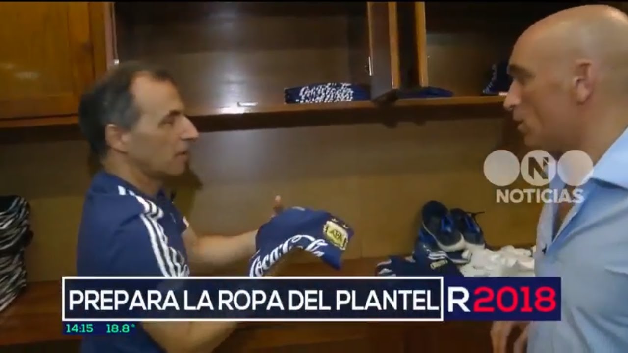 Previa Rusia 2018 - El corazón de la utilería de AFA