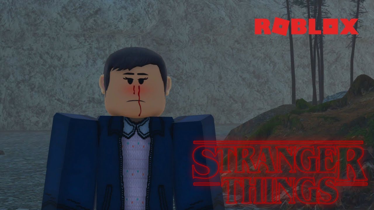 Eleven saves Mike at the quarry | Stranger Things Roblox