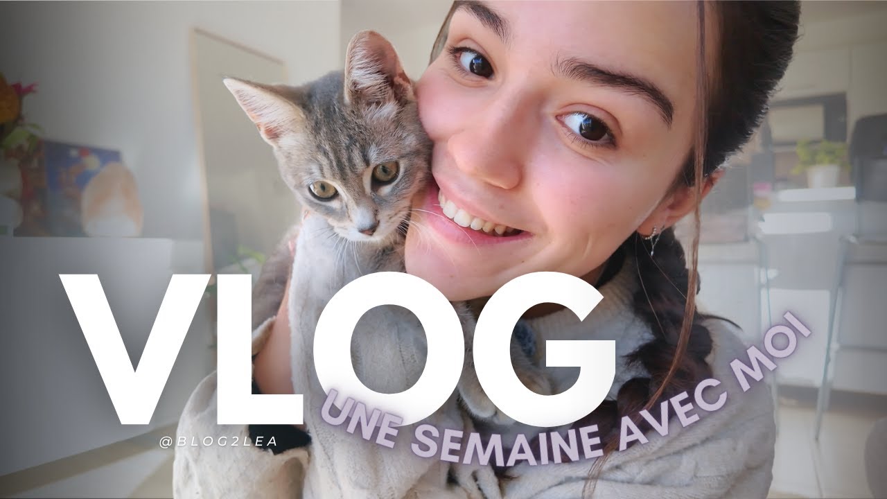 Révisions, UNIVERSITÉ & mon nouveau CHAT 🐾 | Weekly vlog
