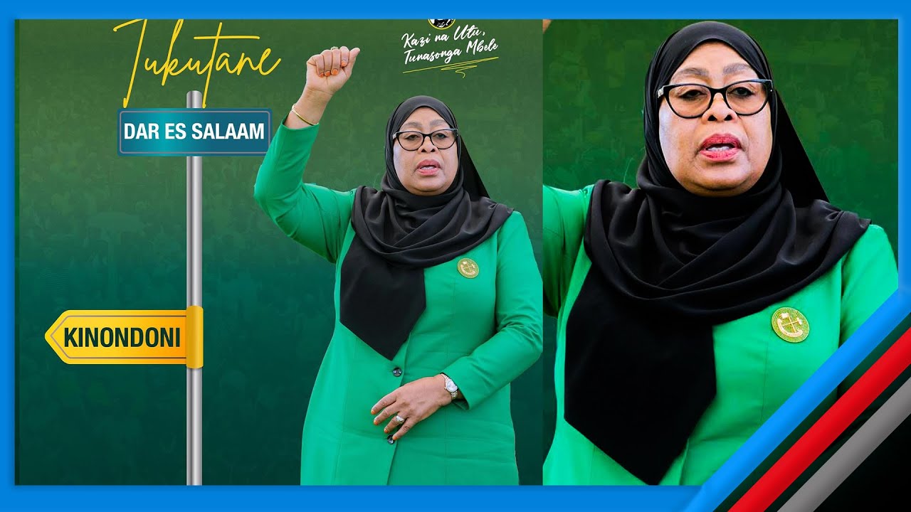 🔴LIVE: DKT. SAMIA ATUA DAR ES SALAAM KUZISAKA KURA ZA URAIS, ANAZUNGUMZA MUDA HUU LEADERS CLUB