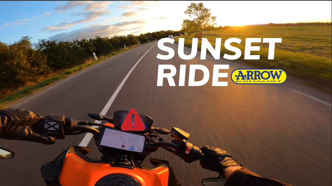 KTM 890 DUKE GP - SUNSET & ARROW PRO RACE TITANIUM (RAW SOUND)