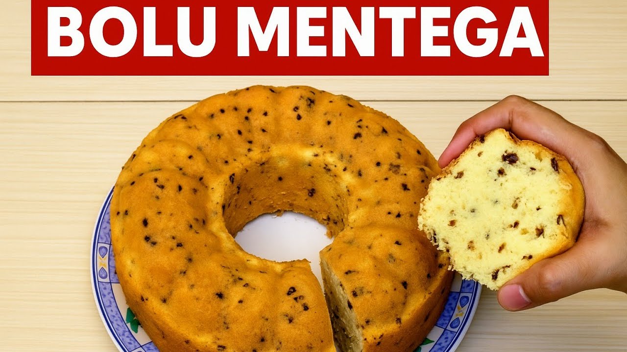 Resep Bolu Mentega Meses yang Lembut dan Wangi banget!