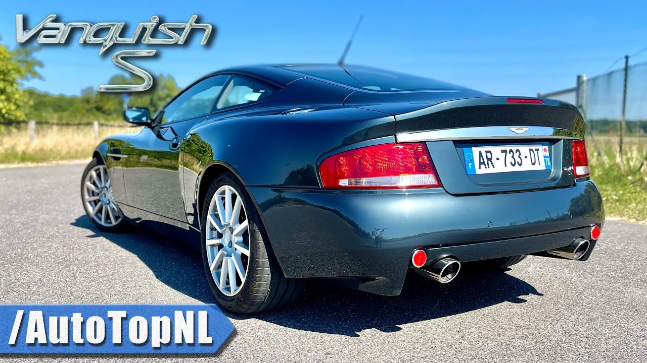 ASTON MARTIN Vanquish S *300km/h* REVIEW on AUTOBAHN [NO SPEED LIMIT] by AutoTopNL