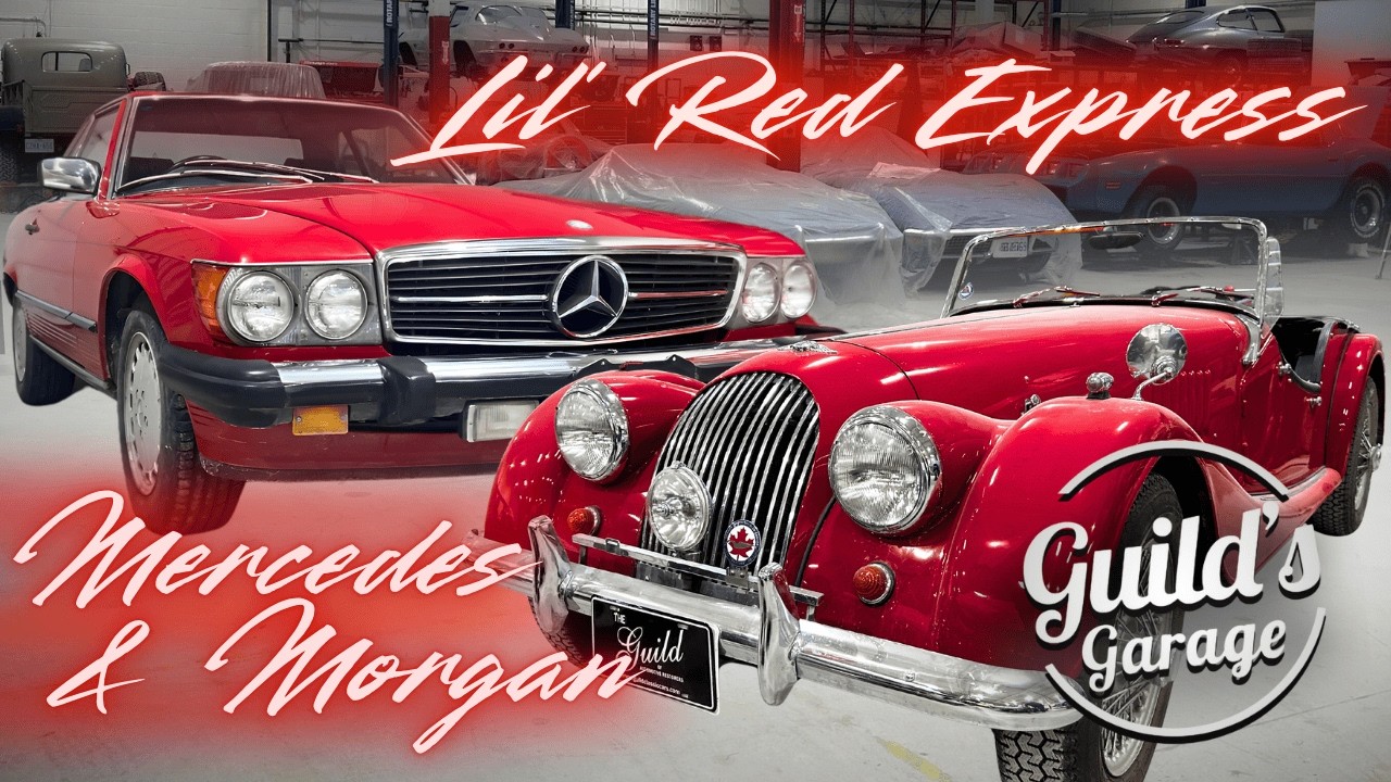 Lil' Red Express '56 Dodge Pickup Truck, '88 Mercedes, '69 Oldsmobile Cutlass, '68 Morgan 4/4